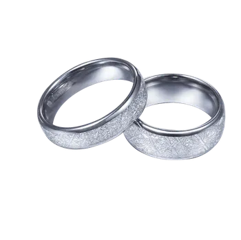 Prsten Snubní prsteny z wolframu R-TU-015