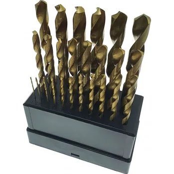 Vrták Falon-Tech Sada vrtáků HSS do kovu titan 1-13 25ks