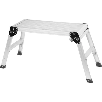 Lešení STREND PRO 251427 Plošina pracovní, skládací, 76x30cm, výška 49cm, ALU