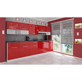 Kuchyňská linka Kuchyňská linka Devil 260 červený lesk