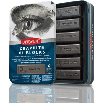 Derwent Graphite XL blocks 6ks