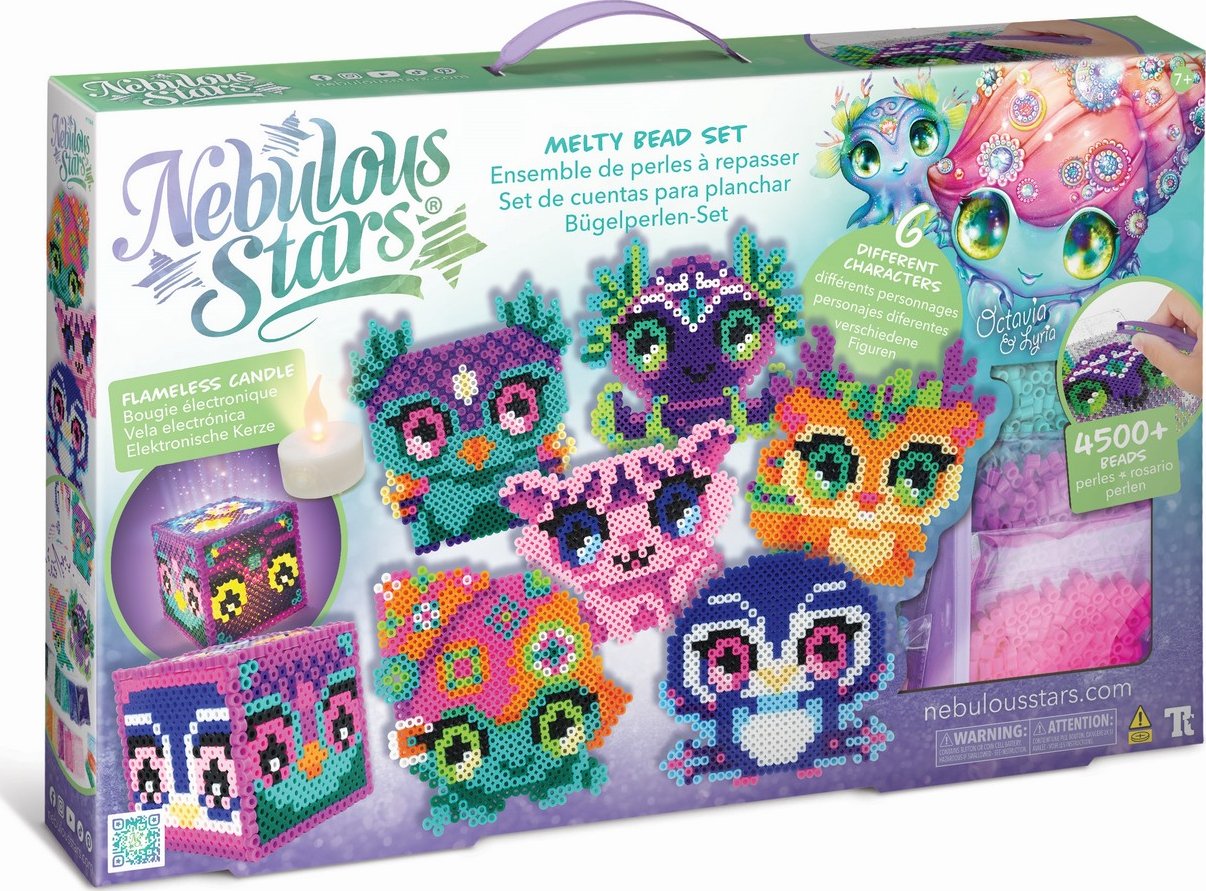 Nebulous Stars Spardose Zum Selbst-Bemalen – Inkl. Farben, Glitzer & Steine, Kreatives Kindergeschenk