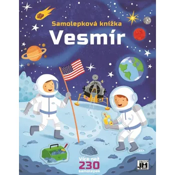 samolepka Samolepková knížka Vesmír