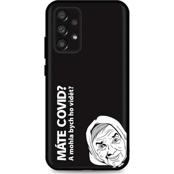 Pouzdro na mobilní telefon Kryt Samsung A33 5G silikon Můžu ho vidět? (obal neboli pouzdro na Samsung A33 5G)