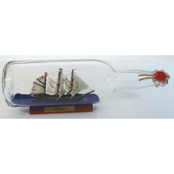 SEA Club Loď Rickmer Rickmers v láhvi, 29 cm