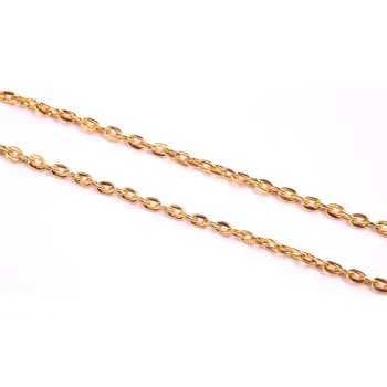 Korálek Řetízek zlatý 2 (1m)