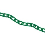 HAPPY END Plastový řetěz, zelená, Ø 6 mm, délka 25 m - CV 1056