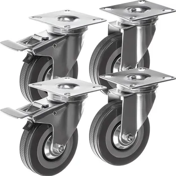 Pojezdové kolečko Malatec 22537 transportní otočná kolečka 70 mm 4 ks