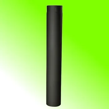 Kouřovod Kovo KRAUS kouřovod roura 130x1000- roura černá, plech 1,5 mm. Průměr 130 mm, délka 1000 mm ČERNÁ