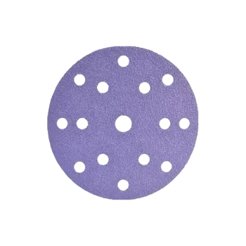 Brusný kotouč DEERFOS BORA Brusný kotouč na filmu keramické zrno 15 děr (SS338) Ø150 mm P180