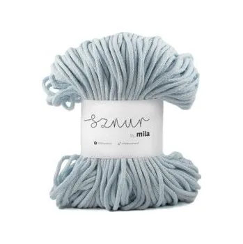 Příze Šňůry Mila 5 mm modrá ledová