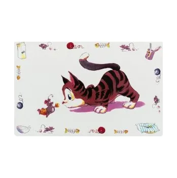 prostírání Prostírání bílé s kočkou a myší