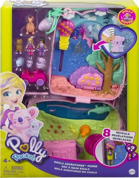 Panenka Mattel Polly Pocket herní sada v crossbody kabelce