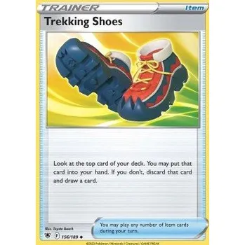 Volný čas Pokémon ASR 156/189 Trekking Shoes - Astral Radiance Stav: Near Mint, Verze: NORMAL