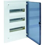 Hager Electro VF312TD Rozvodnice Golf zapuštěná,3 řadá,transparentní dvířka, 36mod.