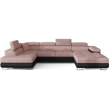 Pohovka Rohová sedací souprava RODRIGO, levá, Omega 91/Soft 11