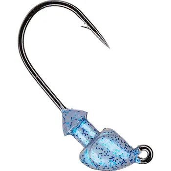 Rybářský háček Jigová hlavička Strike King Baby Squadron Blue Glimmer 5.3g 3ks