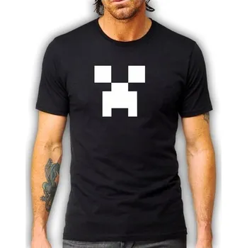 Pánské tričko pánské tričko MINECRAFT-Logo XL Bílá