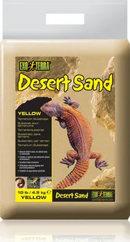 Podestýlka pro terarijní zvíře Exo Terra Písek pouštní žlutý 4,5 kg