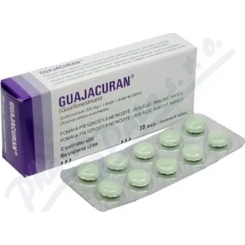 Lék na bolest, zánět a horečku Guajacuran drg.30x200mg(blistr)