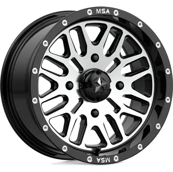 RC náhradní díl MSA Offroad disks M38 BRUTE disk 14x7 4x110 86 ET10, Gloss black