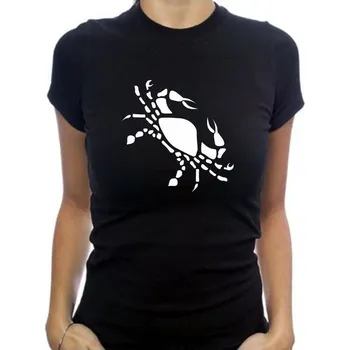 dámské tričko RAK - zvěrokruh Černá S