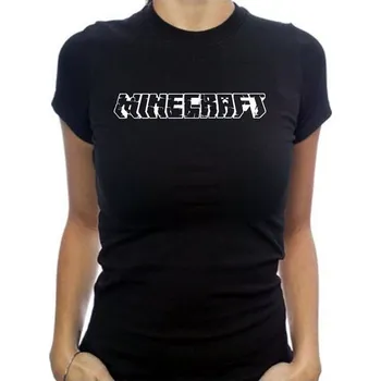 dámské tričko MINECRAFT S Bílá