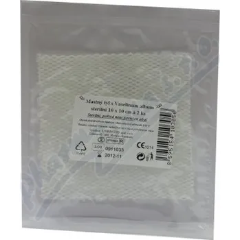 Krytí na ránu Krytí sterilní-mastný tyl 10x10cm/2ks Steriwund