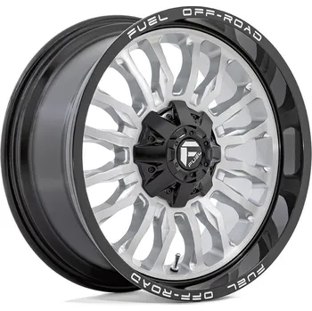 Alu kolo Fuel D798 ARC disk 22x12 5x114.3/5x127 78.1 ET-44, silver