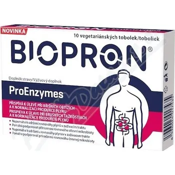Biopron ProEnzymes probiotika a prebiotika tob.10