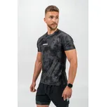 Nebbia Kompresní Camouflage Tričko MAXIMUM 338 - BLACK - XXL