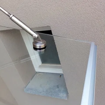 Stříška nad vchodové dveře Okapnička pro skleněné stříšky 13,5mm 180 cm