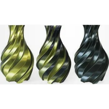 Filament HELLO3D PLA SILK Bicolor Zlatá & Černá (Gold & Black) Hmotnost: 0,5 kg