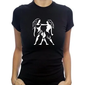 dámské tričko BLÍŽENCI - zvěrokruh L Bílá