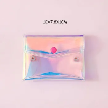 Mini průhledná peněženka - 1