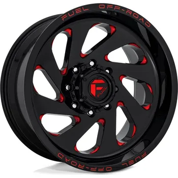 Alu kolo Fuel D638 VORTEX disk 20x12 6x139.7 106.1 ET-44, Gloss black