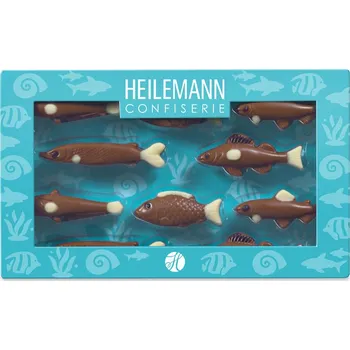 Čokoláda Heilemann Čokoládová sada ryby 100 g