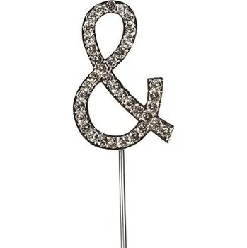 Party dekorace Diamantové písmeno - &