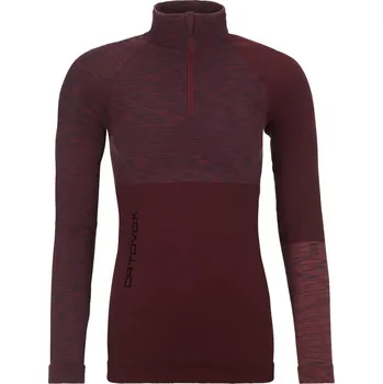 Ortovox 230 Competition Zip Neck W Dark Wine Blend, XS