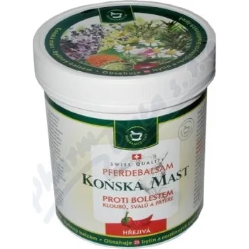 Masážní přípravek Herbamedicus Koňská mast hřejivá 500ml