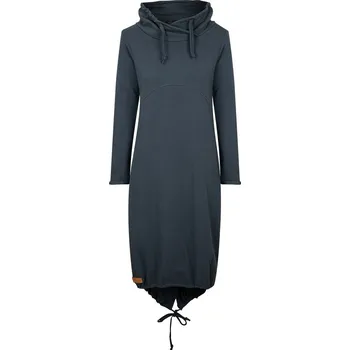 Dámské šaty Dámské teplákové šaty COMFY tmavě šedé - ČESKÁ VÝROBA - doprava ZDARMA - SACODGRM