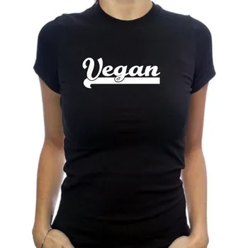 dámské tričko VEGAN-Svoboda zvířat Černá L