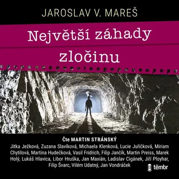 Největší záhady zločinu - Jaroslav V. Mareš (2023, pevná), audiokniha