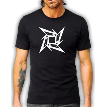 Pánské tričko pánské tričko METALLICA - symbol S Bílá