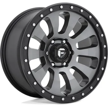 Plechové kolo Fuel D648 TACTIC disk 17x9 5x127 71.5 ET-12, Matte gun metal