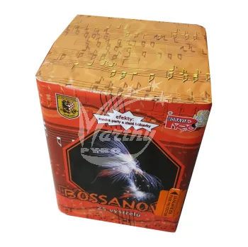 Zábavní pyrotechnika Kompakt Bossanova 25 ran - ohňostroj a pyrotechnika na jedno zapálení