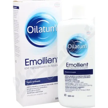 Lék na kožní problémy, vlasy a nehty Oilatum Emollient 634mg/g adt.bal.1x500ml