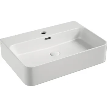 Umyvadlo Umyvadlo na desku Jungborn Three 60 x 42 cm matně bílá