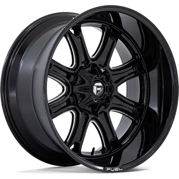 Alu kolo Fuel DARKSTAR disk 24x12 5x139.7/5x150 110.1 ET-44, Gloss black