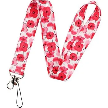 Roztomilý popruh na krk s karabinou - 13